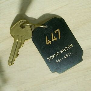 Tokyo Hilton Room #447 Key & Fob